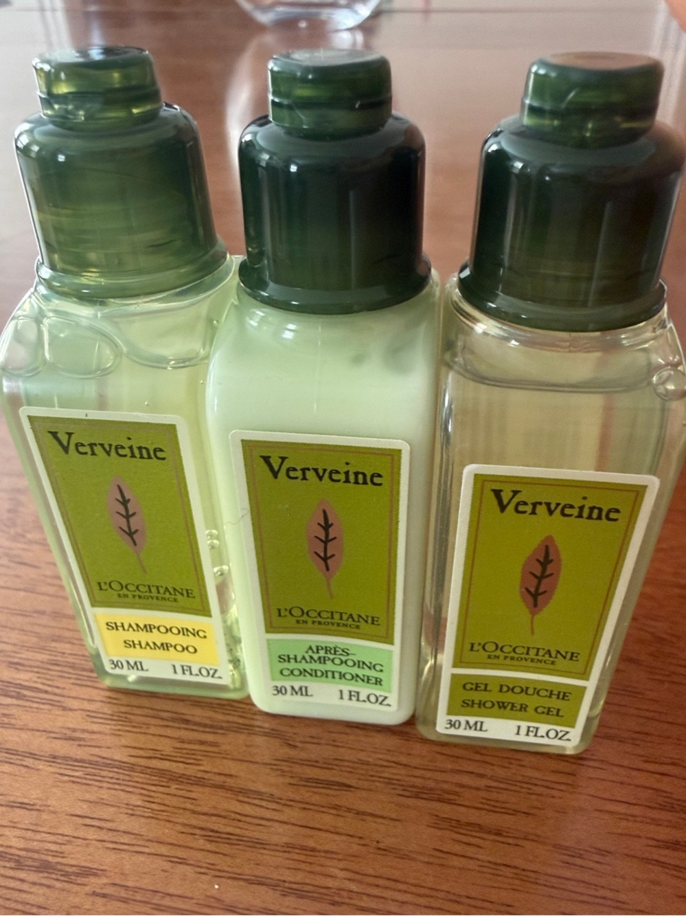 L'OCCITANE Verveine Travel Trio in Satchel Packaging